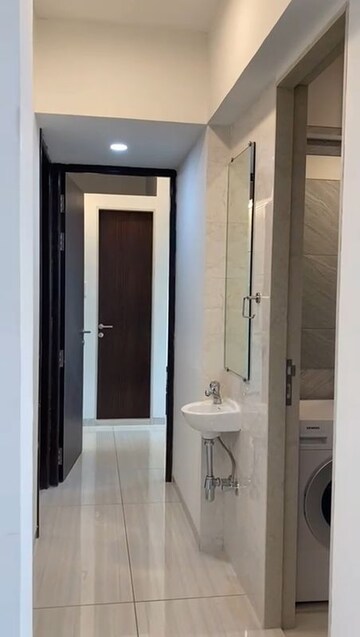 Building Lobby in 2 BHK Apartment at The Wadhwa Atmosphere, Mulund West – for Rent