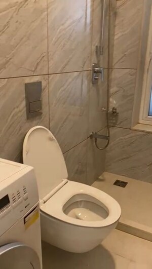 Bathroom in 2 BHK Apartment at The Wadhwa Atmosphere, Mulund West – for Rent