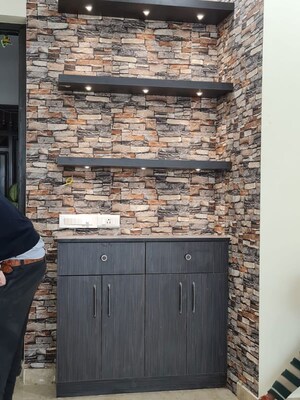 Kitchen in 2 BHK Apartment at MI Rustle Court, Gomti Nagar – for Rent