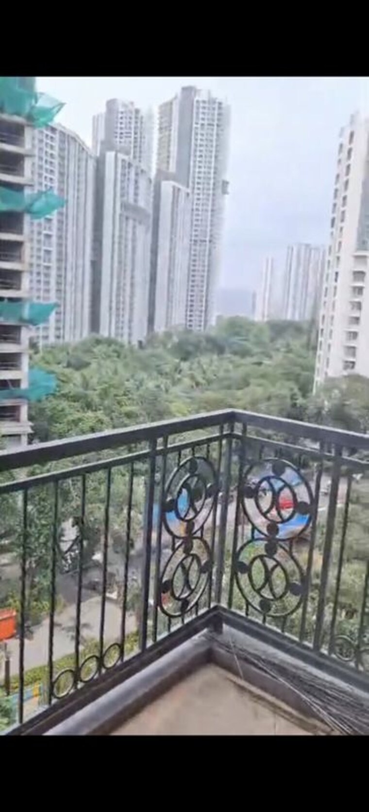 Balcony, lodha-sterling 3 Bedroom 1266 Sq.Ft. Apartment In Kolshet Road Thane 10088338