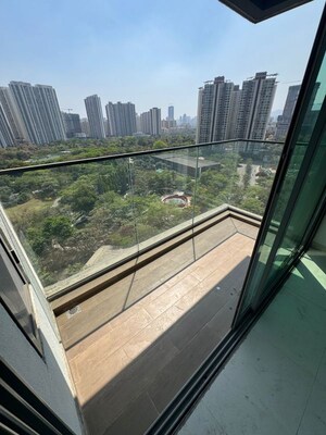 Balcony in 4 BHK Apartment at Kalpataru Immensa, Kolshet Road – for Rent