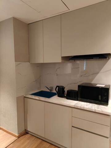 Kitchen in Studio Apartment at M3M My Den, Sector 67 – for Rent