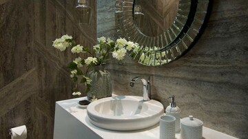 Bathroom in 4 BHK Apartment at S D The Imperial Edge, Tardeo – for Sale