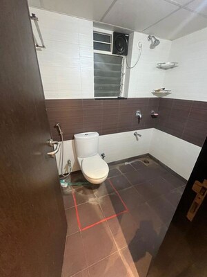 Bathroom in 3 BHK Apartment at Paranjape Athashri, Baner – for Rent