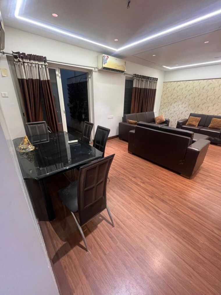 Living Room, paranjape-athashri 3 Bedroom 1400 Sq.Ft. Apartment In Baner Pune 10088361