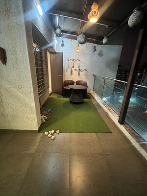 Balcony in 3 BHK Apartment at Paranjape Athashri, Baner – for Rent