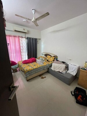 Bedroom in 3 BHK Apartment at Lashkaria Green Height, Jogeshwari West – for Rent