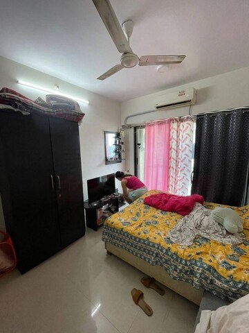 Bedroom in 3 BHK Apartment at Lashkaria Green Height, Jogeshwari West – for Rent