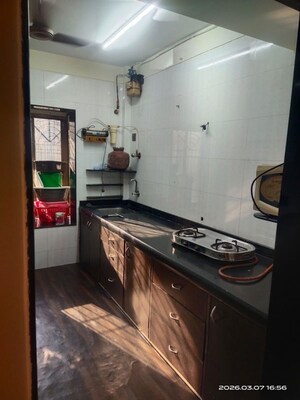 Kitchen in 2 BHK Apartment at New Shantivan, Andheri West – for Rent