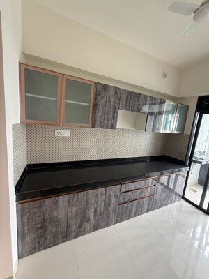 Kitchen in 3 BHK Apartment at Lodha Woods, Kandivali East – for Rent