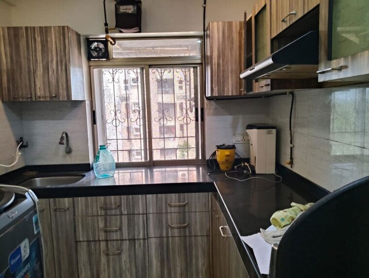 Kitchen, empire-tower 1 Bedroom 550 Sq.Ft. Apartment In Andheri West Mumbai 10088394