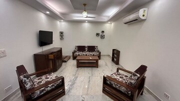 Living Room in 3 BHK Builder Floor at Vasant Vihar – for Rent