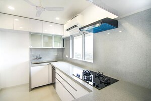 Kitchen in 5 BHK Apartment at Khar West – for Rent