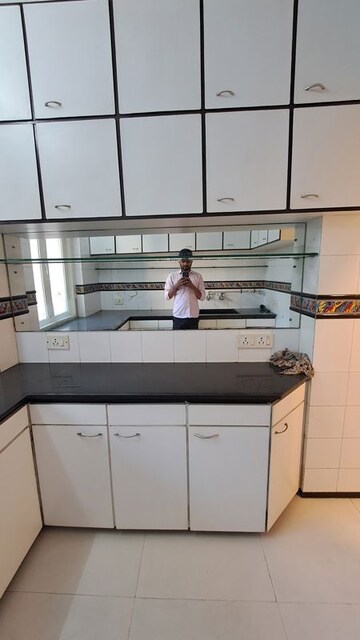 Kitchen in 3 BHK Apartment at Juhu – for Rent