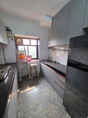 Kitchen in 3 BHK Apartment at Juhu Scheme, Juhu – for Rent