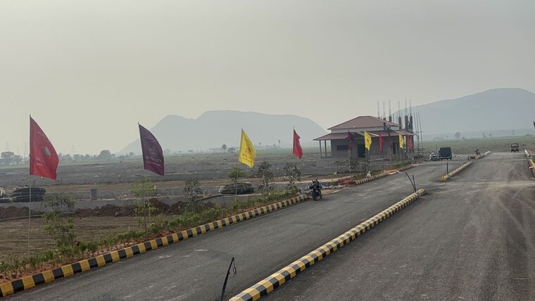 Exterior View, nalluri-n-cosmos-city  201 Sq.Yd. Plot In Guntur Vijayawada 10088444