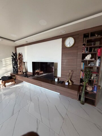 Tv Room in 4 BHK Apartment at Nahar F Residences, Balewadi – for Rent