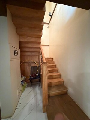 Staircase in 4 BHK Apartment at Nahar F Residences, Balewadi – for Rent