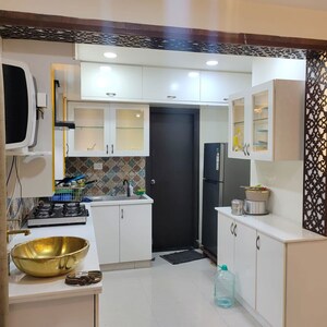 Living Room in 2.5 BHK Apartment at Greenmark Galaxy, Kondapur – for Rent