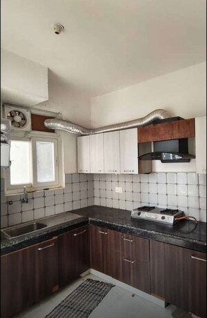 Kitchen in 3 BHK Apartment at LDA Tulip Residency, Gomti Nagar – for Rent