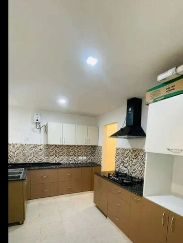 Kitchen in 3 BHK Apartment at Shalimar Vista, Gomti Nagar – for Rent