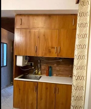 Kitchen in 3 BHK Apartment at Shalimar Tower, Gomti Nagar – for Rent