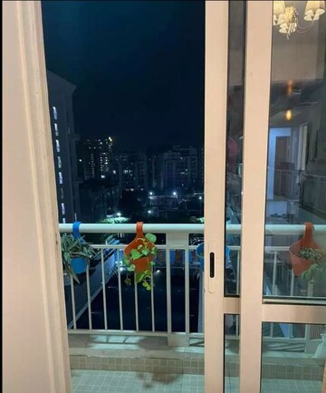 Balcony in 3 BHK Apartment at Shalimar Tower, Gomti Nagar – for Rent