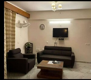 Living Room in 3 BHK Apartment at Shalimar Tower, Gomti Nagar – for Rent