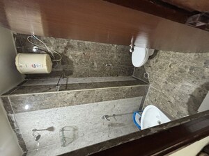 Bathroom in 3 BHK Apartment at RV Silpa Hill Top, Gachibowli – for Rent
