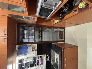 Kitchen in 3 BHK Apartment at RV Silpa Hill Top, Gachibowli – for Rent