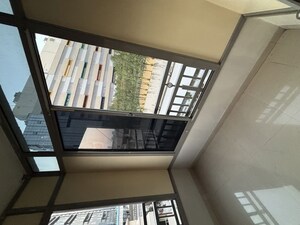 Balcony in 3 BHK Apartment at RV Silpa Hill Top, Gachibowli – for Rent