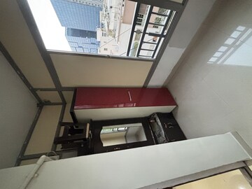 Balcony in 3 BHK Apartment at RV Silpa Hill Top, Gachibowli – for Rent