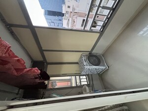 Balcony in 3 BHK Apartment at RV Silpa Hill Top, Gachibowli – for Rent