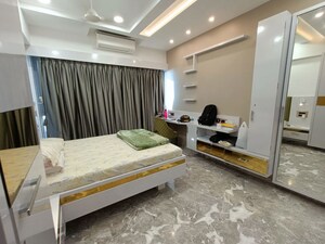 Bedroom in 3 BHK Apartment at Kanakia Miami, Mahim – for Rent