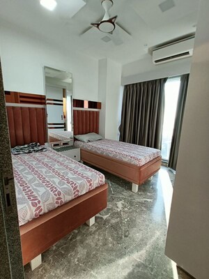 Bedroom in 3 BHK Apartment at Kanakia Miami, Mahim – for Rent