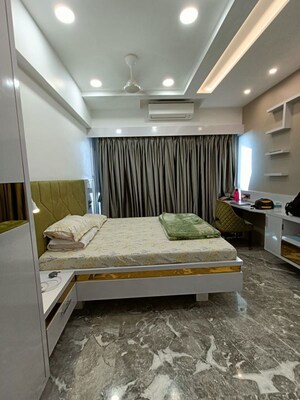 Bedroom in 3 BHK Apartment at Kanakia Miami, Mahim – for Rent
