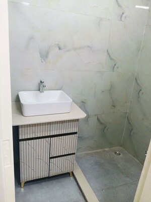 Bathroom in 2 BHK Builder Floor at East Of Kailash – for Rent