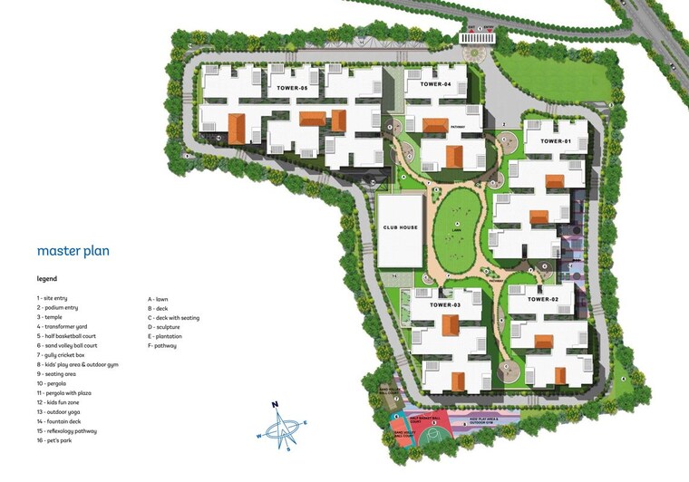 Master Plan, prosperiti-ekam 3 Bedroom 1650 Sq.Ft. Apartment In Velmala Hyderabad 10088665