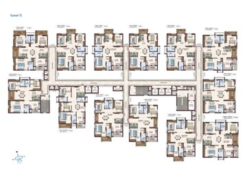 Master Plan in 3 BHK Apartment at Prosperiti Ekam, Velmala – for Sale