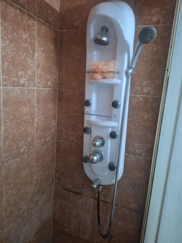 Bathroom in 4 BHK Apartment at Aditya Palm Court, Vip Road – for Rent