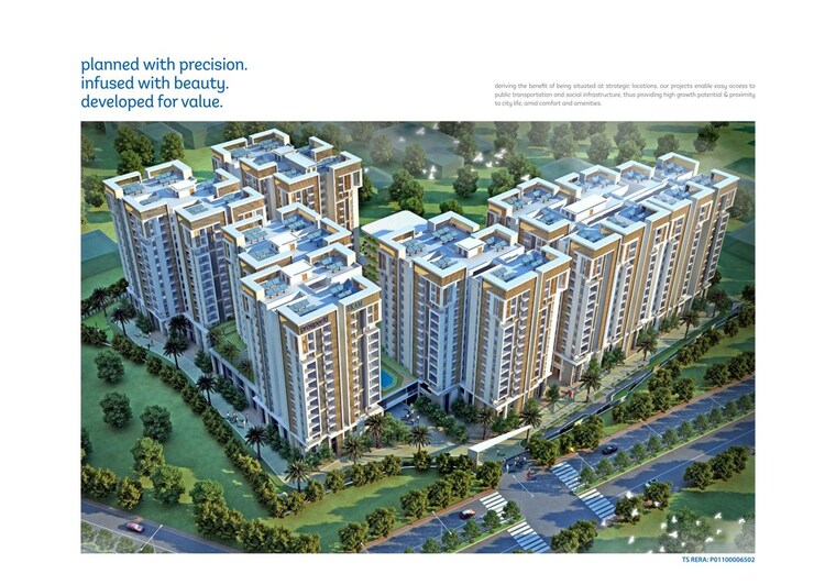 Exterior View, prosperiti-ekam 3 Bedroom 1900 Sq.Ft. Apartment In Velmala Hyderabad 10088722