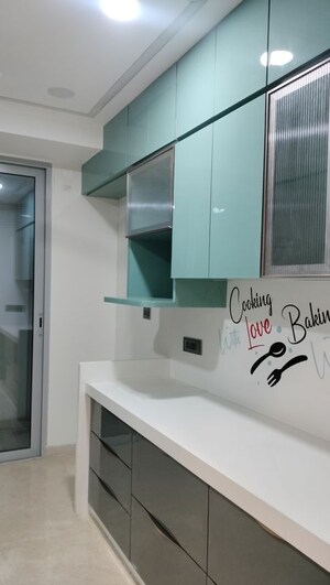 Kitchen in 3 BHK Apartment at Oberoi Exquisite Goregaon, Goregaon East – for Rent