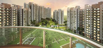Balcony in 4 BHK Apartment at Microtek Greenburg, Sector 86 – for Rent