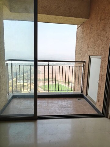 Balcony in 2.5 BHK Apartment at Ghodbunder Road – for Rent