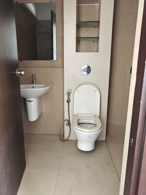 Bathroom in 2.5 BHK Apartment at Ghodbunder Road – for Rent