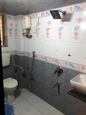 Attached Bathroom in 2 BHK Apartment at Hiranandani Powai Park, Powai – for Rent