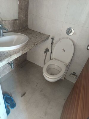 Bathroom in 2 BHK Apartment at Hiranandani Castle Rock, Powai – for Rent