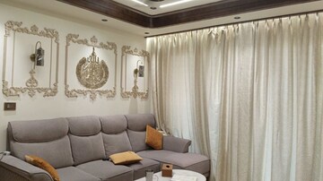 Living Room in 3 BHK Apartment at Cybercity Marina Skies, Hi Tech City – for Rent