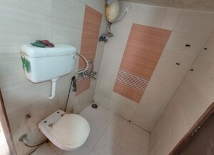 Bathroom in 2 BHK Apartment at Vijay Park, Kasarvadavali – for Rent
