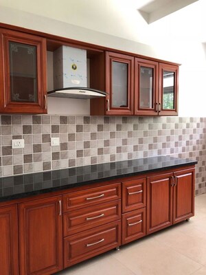 Kitchen in 3 BHK Apartment at Prestige Misty Waters, Hebbal – for Sale